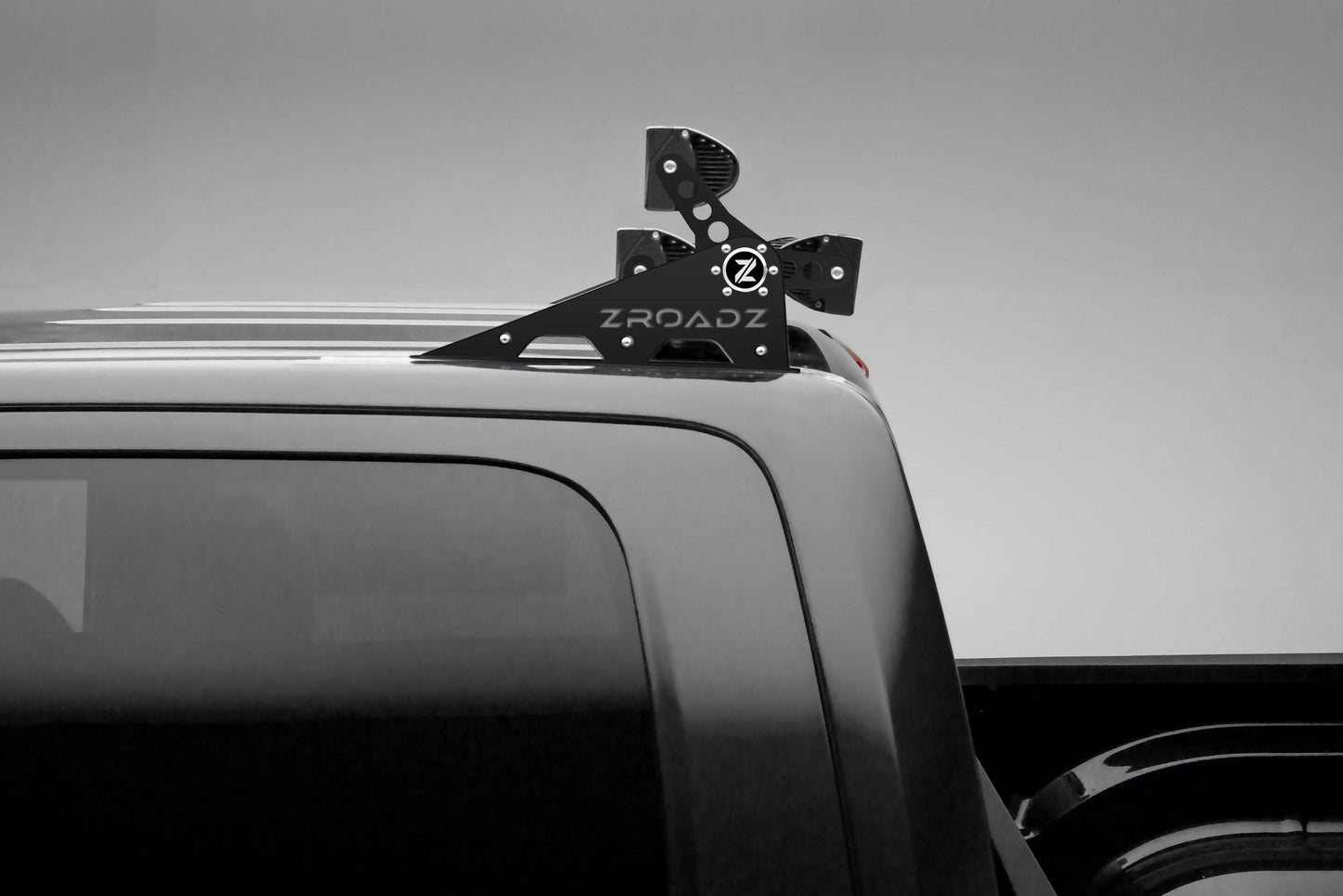 ZROADZ Z350002 Black Mild Steel Roof Mount LED Bracket Accessory Fits 2015-2020 Chevrolet Colorado