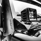 ZROADZ Z374814 Black Mild Steel Lower A Pillar LED Bracket Fits 2007-2018 Jeep Wrangler JK Wrangler JKU