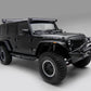 ZROADZ Z374814 Black Mild Steel Lower A Pillar LED Bracket Fits 2007-2018 Jeep Wrangler JK Wrangler JKU