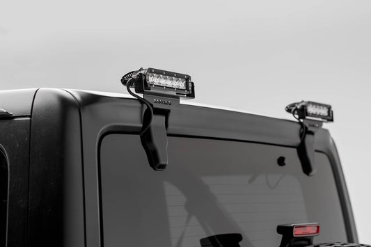 ZROADZ Z394941-KIT Black Stainless Steel Rear Window LED Kit Fits 2018-2023 Jeep Wrangler JL Wrangler JLU