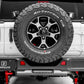 ZROADZ Z384931 Black Stainless Steel Rear Bumper LED Bracket Fits 2018-2023 Jeep Wrangler JL Wrangler JLU