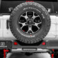 ZROADZ Z384931-KIT Black Stainless Steel Rear Bumper LED Kit Fits 2018-2023 Jeep Wrangler JL Wrangler JLU