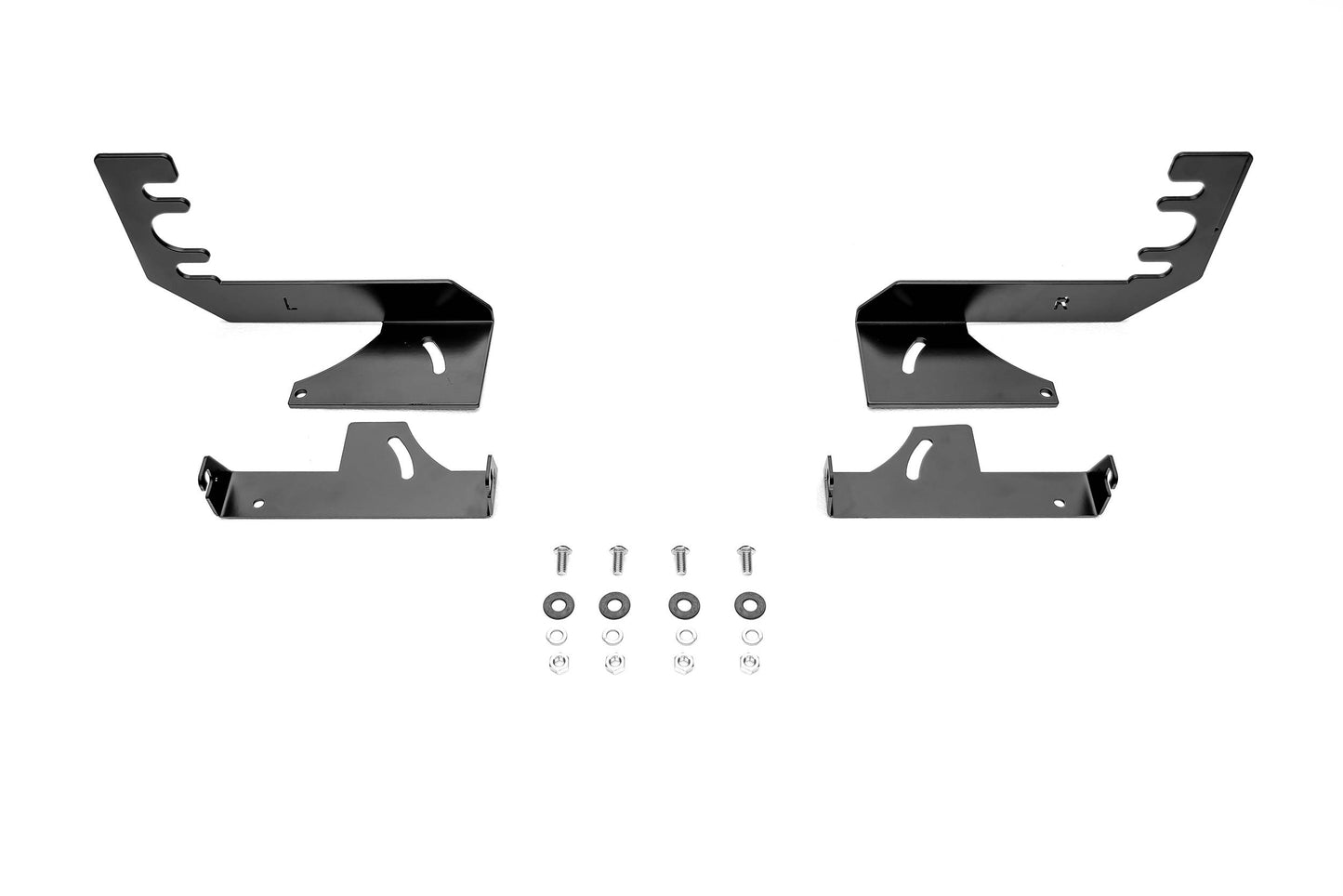 ZROADZ Z384821 Black Mild Steel Rear Bumper LED Bracket Fits 2019-2023 Ram 1500