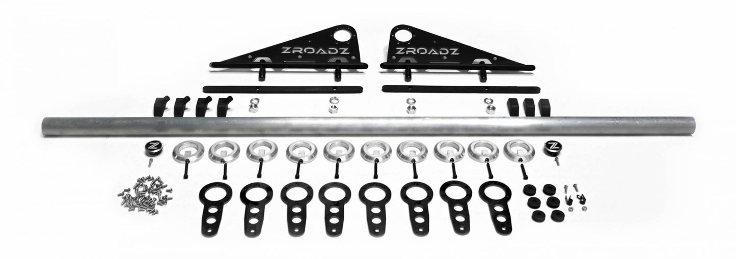 ZROADZ Z350050 Black Mild Steel Aluminum Modular Rack LED Bracket Fits 2015 -2022 Chevrolet Silverado 1500