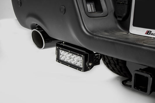 ZROADZ Z384551-KIT Black Mild Steel Rear Bumper LED Kit Fits 2015-2018 Ram Rebel