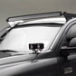 ZROADZ Z339641 Black Mild Steel Front Roof LED Bracket Fits 2007-2021 Toyota Tundra