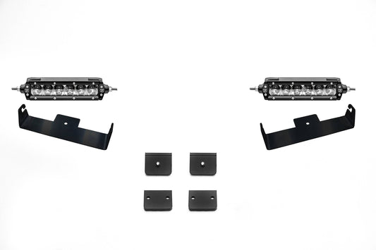 ZROADZ Z310006-KIT Black Mild Steel  Panel Clamp LED Kit Fits 2015-2020 Chevrolet Colorado