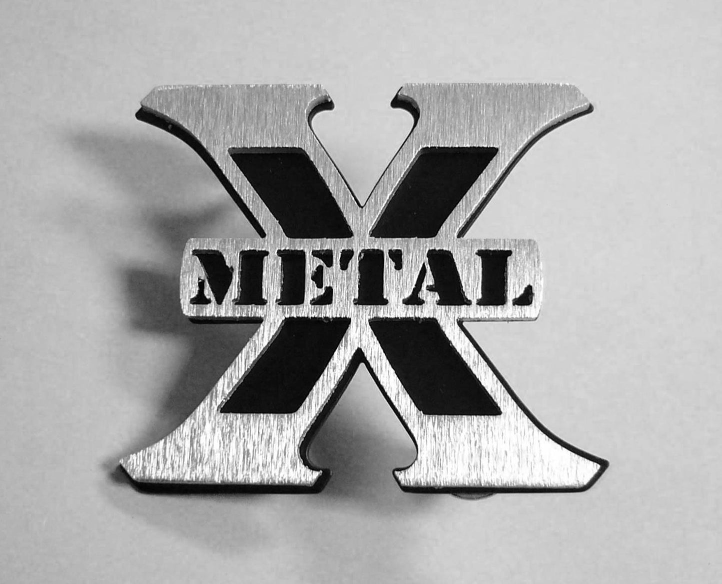 T-REX Grilles 6710011 Brushed Mild Steel Badge Logo  