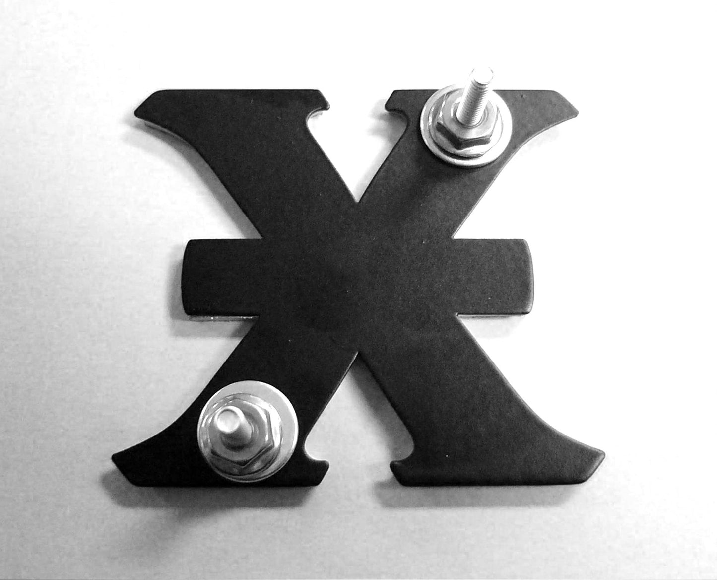 T-REX Grilles 6710011 Brushed Mild Steel Badge Logo