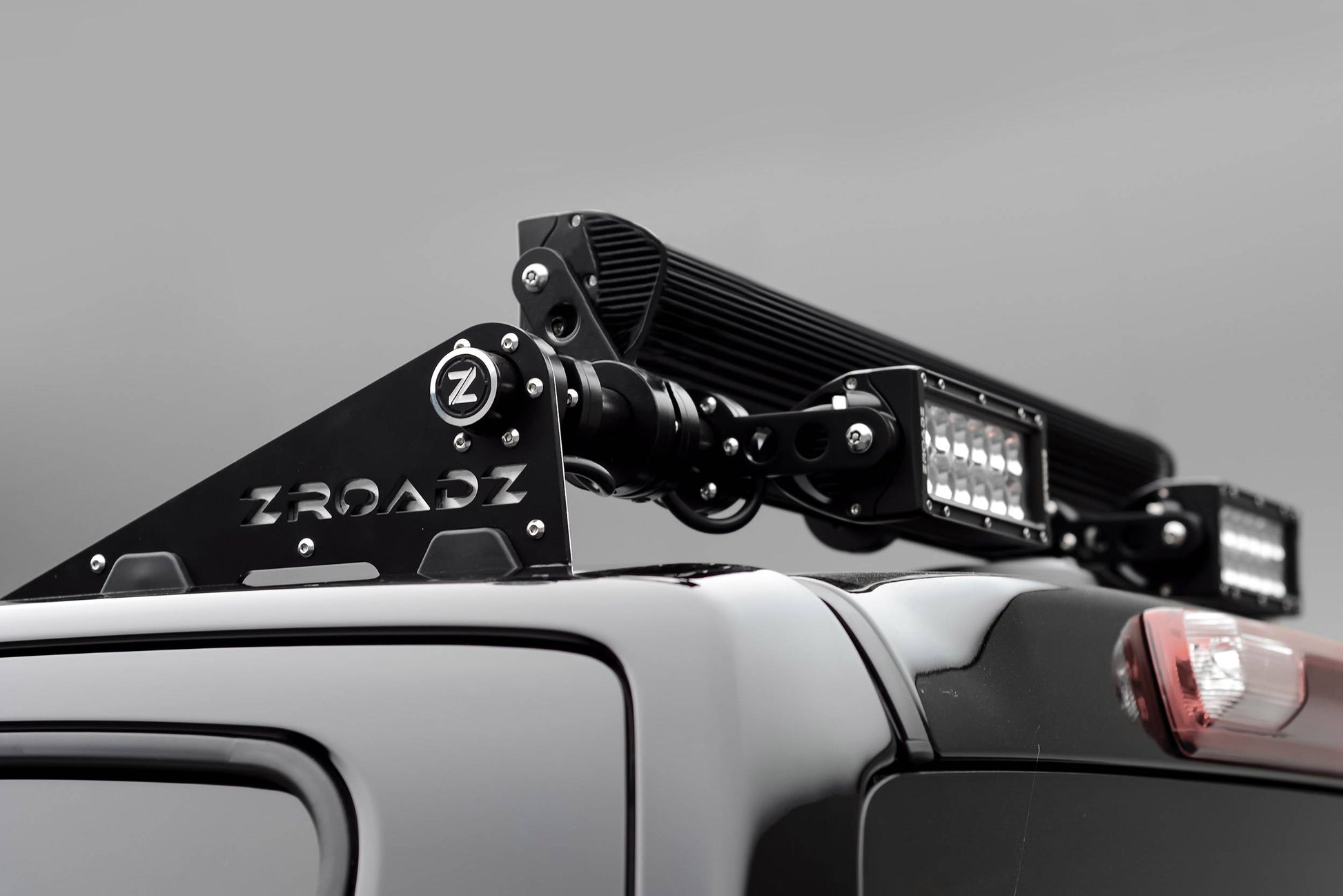 ZROADZ Z350040 Black Mild Steel Aluminum Modular Rack LED Bracket Fits 2015-2020 Chevrolet Colorado