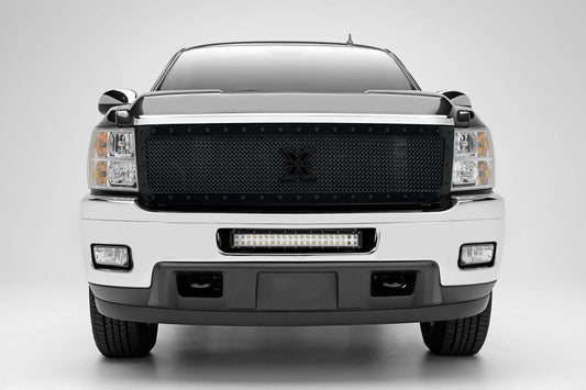 ZROADZ Z321151-KIT Black Mild Steel Front Bumper Center LED Kit Fits 2011-2013 Chevrolet Silverado 2500 3500