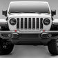 T-REX Grilles 6204946 Silver Aluminum Horizontal Round Grille Fits 2020-2023 Jeep Gladiator Overland Gladiator Rubicon