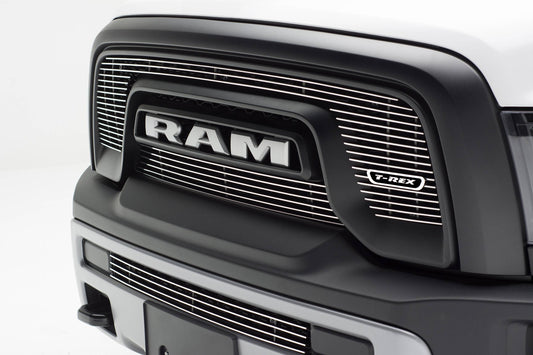 T-REX Grilles 6214640 Polished Aluminum Horizontal Grille Fits 2015-2018 Ram 1500 Rebel