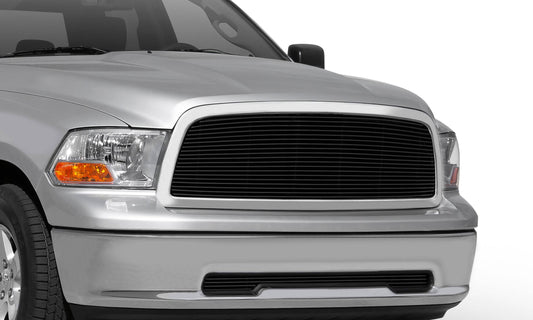 T-REX Grilles 20457B Black Aluminum Horizontal Grille Fits 2009-2012 Ram 1500