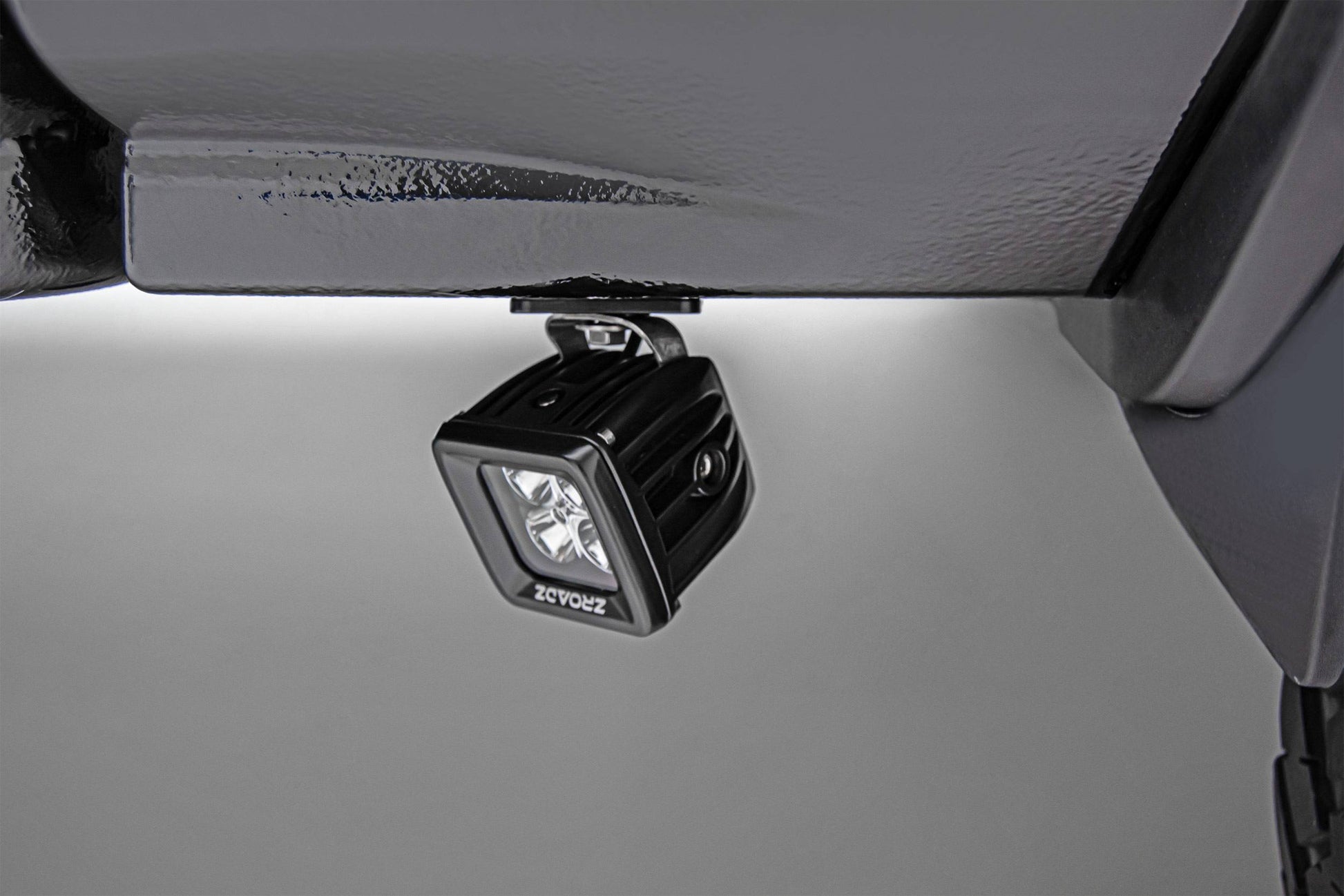 ZROADZ Z390001 Black Mild Steel  Panel Clamp LED Bracket Fits 2015-2020 Chevrolet Colorado
