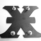 T-REX Grilles 6710016B Black Mild Steel Badge Logo