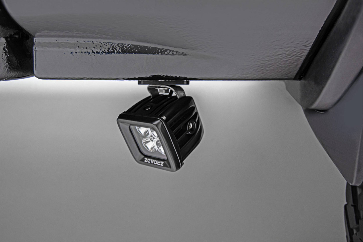 ZROADZ Z390002 Black Mild Steel  Panel Clamp LED Bracket