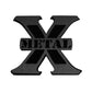 T-REX Grilles 6710016B Black Mild Steel Badge Logo  
