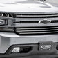 T-REX Grilles 6211233 Brushed Aluminum Horizontal Round Grille Fits 2019-2022 Chevrolet Silverado 1500ÊTrail Boss Silverado 1500 RST Silverado 1500 LT