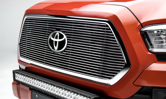 T-REX Grilles 20950 Polished Aluminum Horizontal Grille Fits 2018-2023 Toyota Tacoma