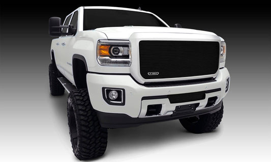 T-REX Grilles 20211B Black Aluminum Horizontal Grille Fits 2015-2019 GMC Sierra 2500 Sierra 3500