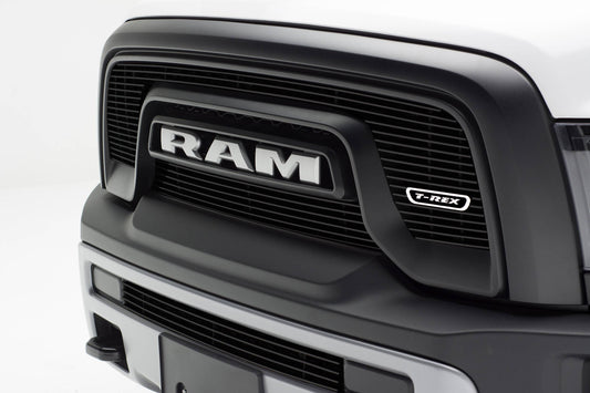 T-REX Grilles 6214641 Black Aluminum Horizontal Grille Fits 2015-2018 Ram 1500 Rebel