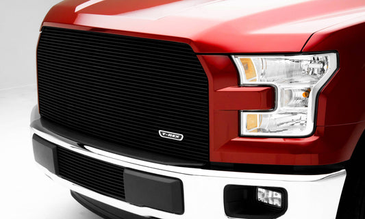 T-REX Grilles 20573B Black Aluminum Horizontal Grille Fits 2015-2017 Ford F-150