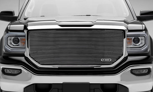 T-REX Grilles 6202140 Polished Aluminum Horizontal Grille Fits 2016-2018 GMC Sierra 1500