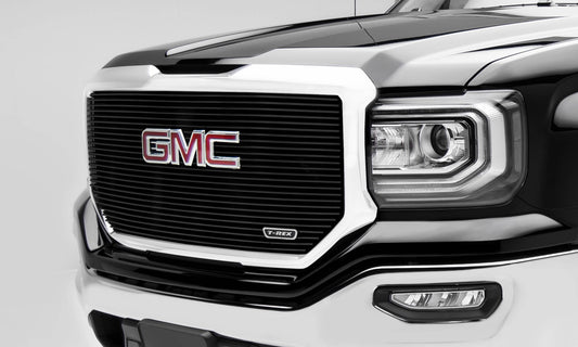 T-REX Grilles 6202131 Black Aluminum Horizontal Grille Fits 2016-2018 GMC Sierra 1500