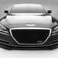 T-REX Grilles 51499 Black Mild Steel Small Mesh Grille Fits 2015-2015 Hyundai Genesis Sedan