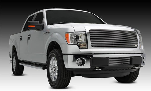 T-REX Grilles 20572 Polished Aluminum Horizontal Grille Fits 2013-2014 Ford F-150