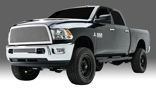 T-REX Grilles 54452 Polished Stainless Steel Small Mesh Grille Fits 2013-2018 Ram 2500 3500