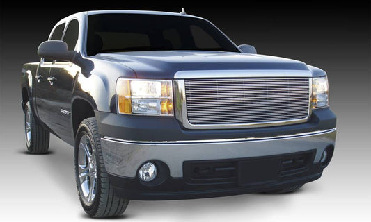 T-REX Grilles 20205 Polished Aluminum Horizontal Grille Fits 2007-2013 GMC Sierra 1500