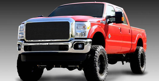 T-REX Grilles 20546B Black Aluminum Horizontal Grille Fits 2011-2016 Ford F-250 F-350 F-450 F-550