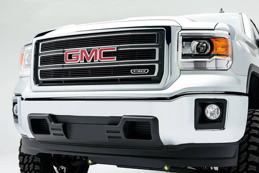 T-REX Grilles 21208B Black Aluminum Horizontal Grille Fits 2014-2015 GMC Sierra 1500