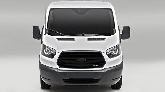 T-REX Grilles 6205751 Black Aluminum Horizontal Grille Fits 2016-2018 Ford Transit