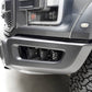 ZROADZ Z325672 Black Mild Steel Front Bumper OEM Fog LED Bracket Fits 2017-2020 Ford F-150 Raptor