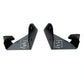 ZROADZ Z374814 Black Mild Steel Lower A Pillar LED Bracket Fits 2007-2018 Jeep Wrangler JK Wrangler JKU