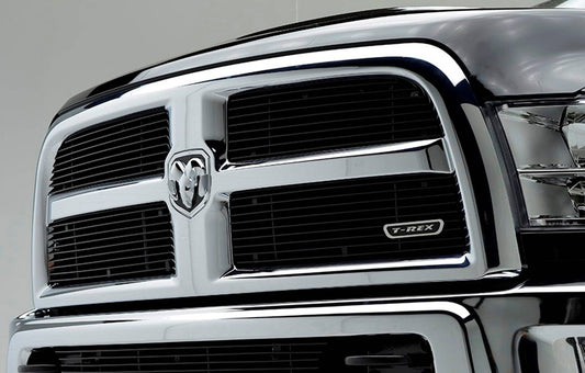 T-REX Grilles 21452B Black Aluminum Horizontal Grille Fits 2013-2018 Ram 2500 3500