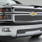 T-REX Grilles 21120 Polished Aluminum Horizontal Grille Fits 2014-2015 Chevrolet Silverado 1500 Z71 Silverado 1500 Work Truck