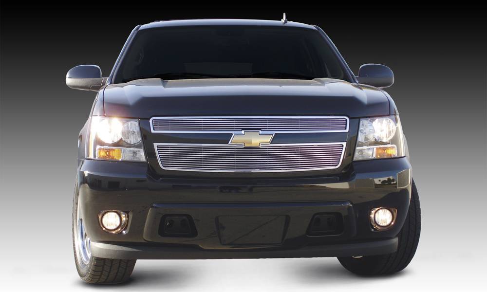 T-REX Grilles 21051 Polished Aluminum Horizontal Grille Fits 2007-2013 Chevrolet Avalanche