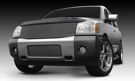 T-REX Grilles 20780 Polished Aluminum Horizontal Grille Fits 2004-2007 Nissan Armada