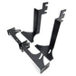 ZROADZ Z381221 Black Mild Steel Rear Bumper LED Bracket Fits 2015-2019 Chevrolet Silverado 2500 3500 Non-Diesel