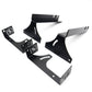 ZROADZ Z382051 Black Mild Steel Rear Bumper LED Bracket Fits 2007-2013 Chevrolet Silverado 1500