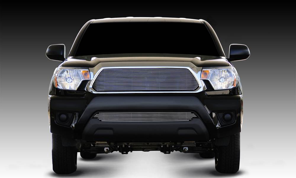 T-REX Grilles 20938 Polished Aluminum Horizontal Grille Fits 2012-2015 Toyota Tacoma