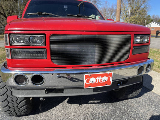 T-REX Grilles 20150 Polished Aluminum Horizontal Grille Fits 1994-1999 GMC Yukon