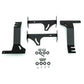 ZROADZ Z387581 Black Mild Steel Rear Bumper LED Bracket Fits 2016-2019 Nissan Titan