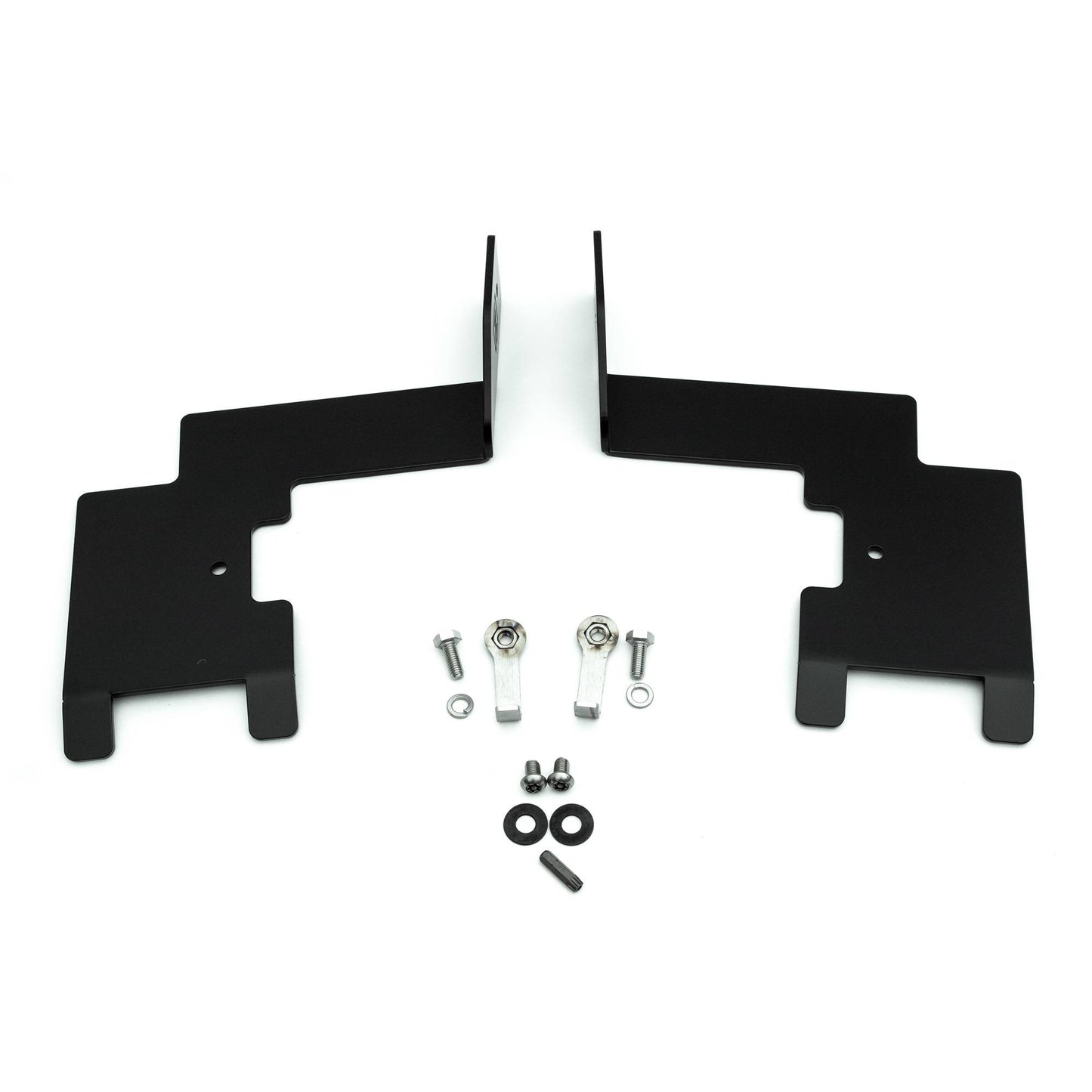 ZROADZ Z327871 Black Mild Steel Front Bumper Center LED Bracket Fits 2010-2017 Nissan Patrol Y62