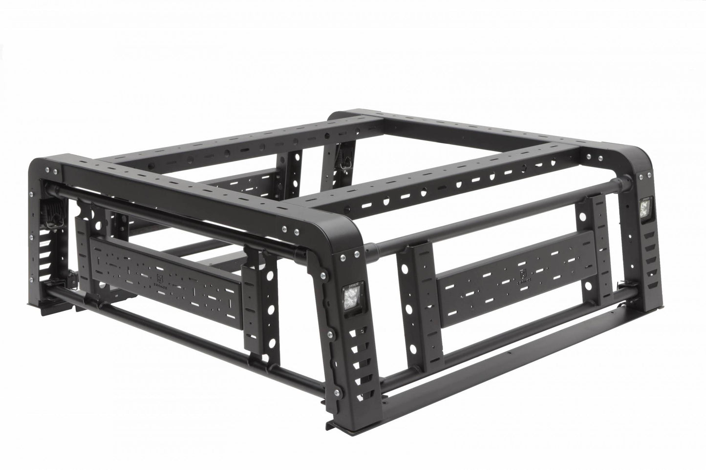 ZROADZ Z834201 Black Mild Steel Aluminum Access Overland Rack Fits 2019-2023 Jeep Gladiator