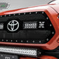 T-REX Grilles 6319511 Black Mild Steel Small Mesh Grille Fits 2018-2023 Toyota Tacoma